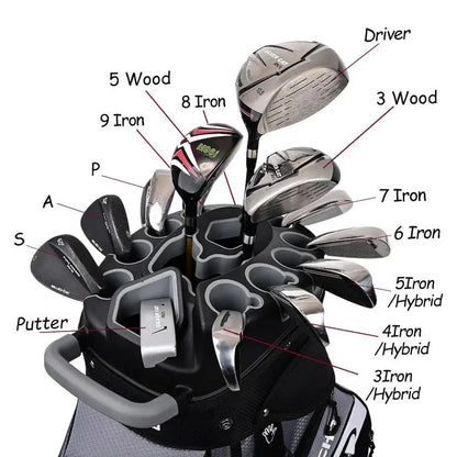 Limited-time promotion-Way Organizer Dividers Golf Soundless Cart Bag