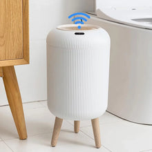 Load image into Gallery viewer, Motion Sensor Trash Can Small Plastic Smart Bin Hands Free