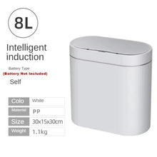 Load image into Gallery viewer, Sensor Trash Can Touchless 8L Kitchen Bathroom Bin Compact