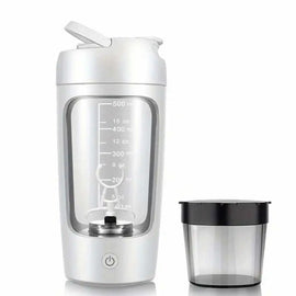 Protein Shaker Bottle 500ml USB-C Rechargeable Electric Mixer Cup Gym Outdoor